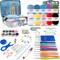 Crochet Kit for Beginners, 167Pcs Crochet Kit with 10 Colors Yarn for Crocheting